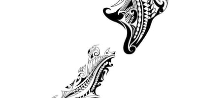 Zemljevid nove zelandije tatoo